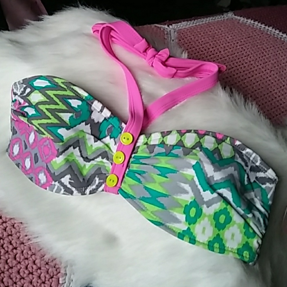 ❗3/$18❗🍁sz XS BNWT SO halter bikini top